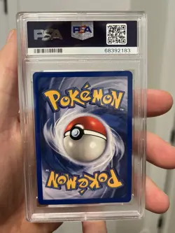 1999 Pokemon PSA 8 Mewtwo Holo Base Set #10 - Image 2