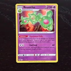 Reuniclus 078/195 Pokemon Silver Tempest Sword & Shield Holo Rare Card NM - Image 1