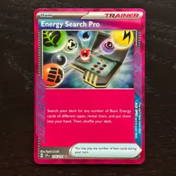 Energy Search Pro 176/191 Pokemon Surging Sparks SV ACE SPEC Rare Holo Card NM - Image 1