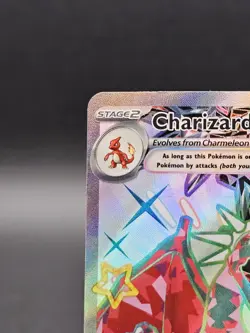 Pokemon TCG Charizard EX SAR 074 SVP Black Star Promo Scarlet Violet - Image 2