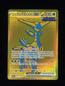 Iron Leaves ex 176/131 Pokemon SV: Prismatic Evolutions 🔥🔥🔥 - Image 1