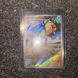 Pokemon TCG Farigiraf Illustration Rare Card 228/193 S&V Paldea Evolved LP - Image 1