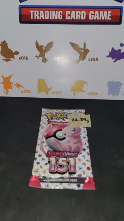 22.84g SEALED, In Hand, Eng Pokemon 151 MEW Booster Pack - HeavyU God PackU - Image 2