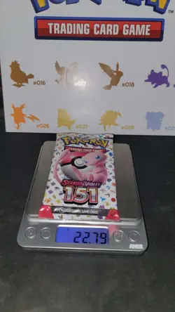 22.79g SEALED, In Hand, Eng Pokemon 151 MEW Booster Pack - HeavyU God PackU - Image 1