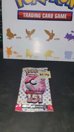 22.79g SEALED, In Hand, Eng Pokemon 151 MEW Booster Pack - HeavyU God PackU - Image 2