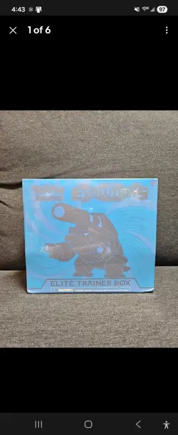 Pokemon TCG XY Evolutions ETB Set Of 2 (Charizard & Blastoise) Factory Sealed - Image 2
