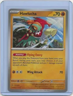 Hawlucha Pokemon World Championships 2024 Honolulu Evan Pavelski - Image 1