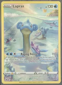 Lapras - Pokemon TCG Crown Zenith: Galarian Gallery GG05/GG70 - Image 1