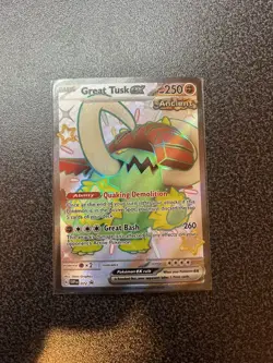 Great Tusk ex 072 Promo Scarlet & Violet Pokemon NM - Image 1