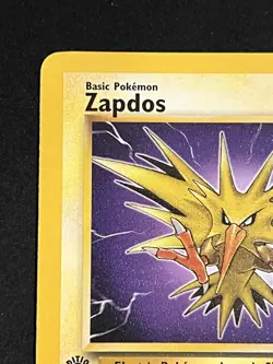 Pokemon Zapdos 30/62 Fossil 1st Edition Non Holo Rare WotC NM - Image 2