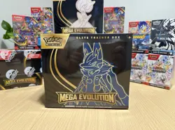 Pokemon Mega Evolution Elite Trainer Box Lucario ETB - Image 1