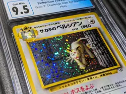 Pokemon Giovanni's Persian Gym 2 Japanese Holo Rare #53 CGC 9.5 Gem Mint - Image 3