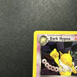2000 Pokemon Team Rocket Dark Hypno Holo Rare First Edition 9/82 LP - Image 5