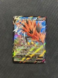 Pokemon TCG Galarian Zapdos V TG19/TG30! NM Condition! See Description! - Image 1