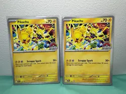 Lot X 3 Pikachu SVP225 - Stamped Black Star Promo World Championships 2025 NM/M - Image 1