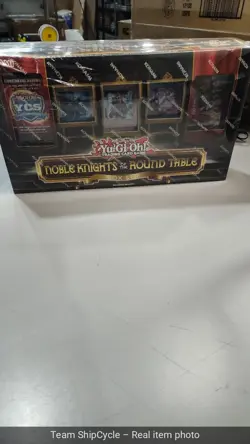 Yugioh Noble Knights Of The Round Table Box Set English F G1N - Image 4