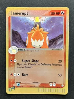 Camerupt - 24/97 - Reverse Holo - Pokemon Cards TCG - EX Dragon - MP - Image 1