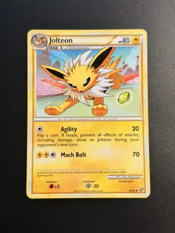 Pokemon TCG Jolteon 28/90 Undaunted Card LP Condition - Image 1