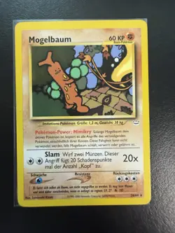 Pokemon TCG Sudowoodo Neo Revelation Card 26/64 Unlimited German LP - Image 1