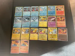 20 Pokemon Cards Lot - Articuno Zapdos Moltres Legendary Birds Holo-Reverse Holo - Image 1