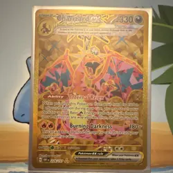 Pokemon Charizard ex Obsidian Flames 228/197 Gold Tera Ability Foil Single Card - Image 1