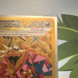 Pokemon Charizard ex Obsidian Flames 228/197 Gold Tera Ability Foil Single Card - Image 3
