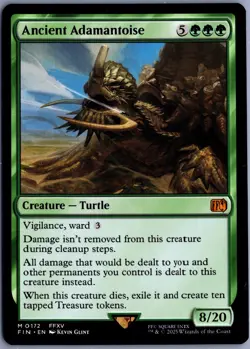 Ancient Adamantoise Final Fantasy M 0172 Magic The Gathering MTG - Image 1