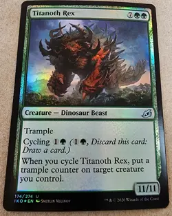 Titanoth Rex - #174 Foil - Ikoria: Lair of Behemoths - Mtg - Image 1