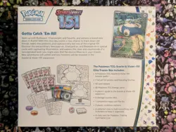 Pokemon TCG Scarlet & Violet 151 ETB Elite Trainer Box New Sealed - Image 2