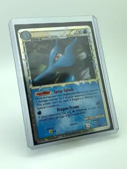 Pokemon TCG • Kingdra Prime • HGSS Unleashed 85/95 • NM Ultra Rare Holo - Image 1