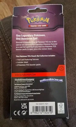 Pokemon Knock Out Collection Suicune Trading Card Game Box - Image 2