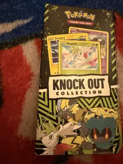 Pokemon Knock Out Collection Trading Card Game 2 Booster Packs Inside - Image 1