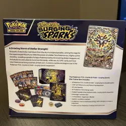 Pokemon TCG Scarlet & Violet SURGING SPARKS Elite Trainer Box FACTORY SEALED ETB - Image 3