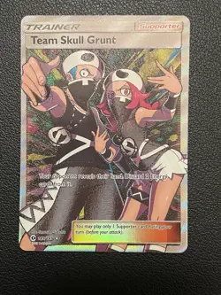 Team Skull Grunt 149/149 Sun & Moon Base Trainer Pokemon 2017 Pack Fresh Pokemon - Image 1