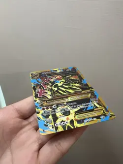 Pokemon TCG Primal Groudon EX (Shiny Full Art) 97/98 XY Holo DAMAGED - Image 3