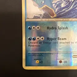 Pokemon 2010 HGSS Gyarados Reverse Holo 4/123 MP - Image 5