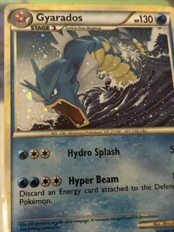 Pokemon TCG Gyarados Heartgold Soulsilver 4/123 Holo Holo Rare MP - Image 2