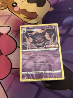 Pokemon Gengar SWSH241 Sealed Promo Pre-Release Set Lost Origin Stamp Gold - Image 1