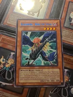 Yu-Gi-Oh! Blackwing - Bora The Spear - DL09-EN011 - Blue Rare - Image 1