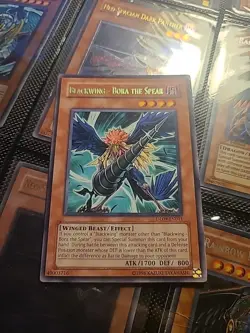 Yu-Gi-Oh! Blackwing - Bora The Spear - DL09-EN011 - Green Rare - Image 1