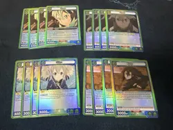 Union Arena Sword Art Online SAO Vol 2 GGO Green Deck Build Core Kirito Sinon - Image 1
