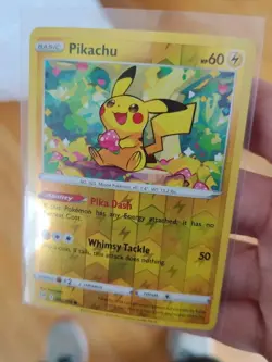 Pikachu 052/196 Lost Origin Reverse Holo Berrychu Pokemon Card Nm - Image 1