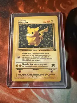 Pikachu Promo 1 WOTC Black Star Promo Card Free Shipping - Image 1