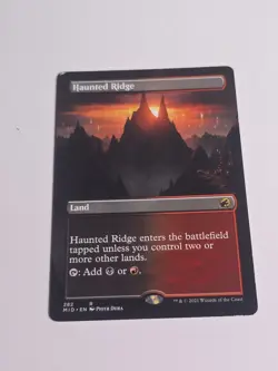 Haunted Ridge (Borderless) Innistrad: Midnight Hunt Regular - Image 1