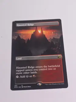 Haunted Ridge (Borderless) Innistrad: Midnight Hunt Regular - Image 2