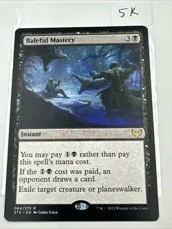 Baleful Mastery MTG Magic the Gathering Card NM Near Mint STX - Image 2