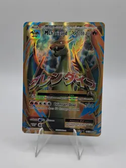 2016 Pokemon M CHARIZARD EX 101/108 Evolutions Full Art Ultra Rare English - Image 1