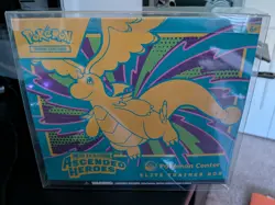 Pokemon Ascended Heroes Pokemon Center ETB Factory Sealed plus plastic case - Image 1