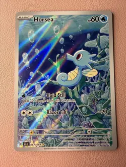 Horsea 067/064 Pokemon SV: Shrouded Fable Illustration Rare NM/MINT - Image 1