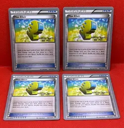 Pokemon Tcg Max Elixir 102/122 Breakpoint WC 2016 x4 - Image 1